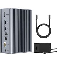 Thunderbolt 3 Base USB C Estación de Acoplamiento Monitor Dual, 16 en 1 Base para Laptop para Ma, usado segunda mano  Embacar hacia Argentina