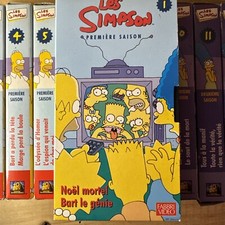Simpsons vhs lot d'occasion  Prayssac
