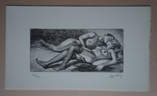 Lithographie scene erotique d'occasion  Schiltigheim