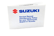 Usado, REGISTRO DE SERVIÇO 4 SELOS 12793 MILHAS PARA SUZUKI SV 650 SV650 08 GEN 2 K7 comprar usado  Enviando para Brazil