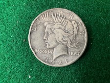 1921 silver peace for sale  Lehighton