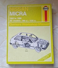 Haynes manual nissan for sale  ST. LEONARDS-ON-SEA