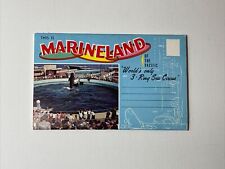 Carpeta postal de recuerdo vintage de Marineland of the Pacific, 1962, sin publicar segunda mano  Embacar hacia Argentina