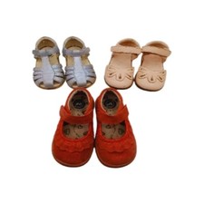 Usado, Lote de Sapatos Livie & Luca Criança Menina Tamanho 9 Mary Jane Vermelho Metálico Azul Bebê Rosa comprar usado  Enviando para Brazil