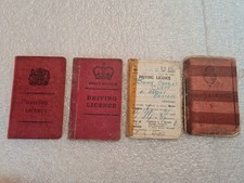 Vintage drivers licence for sale  NEWPORT