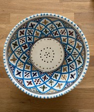 Moroccan ceramic bowl for sale  PETERBOROUGH