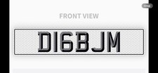 Private reg d16 for sale  HARWICH