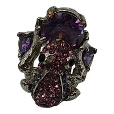 Purple rhinestones big for sale  Denton