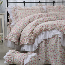 Conjunto de roupa de cama estampada para jardim capa de edredom conjunto de roupa de cama de renda com babado comprar usado  Enviando para Brazil
