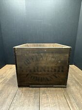 Caixa de madeira vintage QUEEN CITY VERNISH COMPANY CINCINNATI OHIO comprar usado  Enviando para Brazil