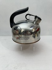 Paul Revere Ware VTG 2 Qt Whistling Copper Bottom Tea Kettle Good Condition for sale  Alfred