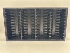 Suporte de parede 40 fita cassete madeira preta armazenamento rack vintage 18,5" por 9,5 comprar usado Suporte de parede 40 fita cassete madeira preta armazenamento rack vintage 18,5" por 9,5 comprar usado  Enviando para Brazil