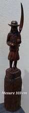 Grande sculpture bois d'occasion  Suresnes