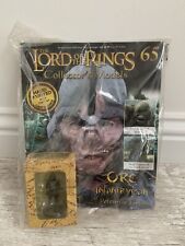 Eaglemoss lotr collection for sale  LISKEARD