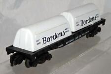 American Flyer 24575 National Car Co Flatcar com recipientes de leite Borden Pikemas comprar usado  Enviando para Brazil