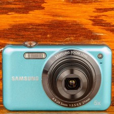 Câmera Digital Point & Shoot Samsung SL605 12.2MP Azul Testada Funcionando comprar usado  Enviando para Brazil