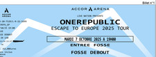 Billets concert onerepublic d'occasion  Nogent-sur-Marne