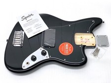 Fender Squier Affinity totalmente carregado JAG Corpo Baixo Guitarra Preto Jaguar comprar usado  Enviando para Brazil