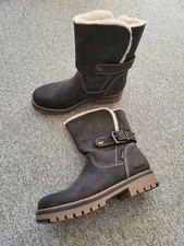 Stiefeletten braun gefüttert gebraucht kaufen  Deutschland