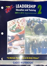 Leadership Education And Training 2 Unit 2 Let 2  Cadet Notebook  comprar usado  Enviando para Brazil