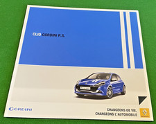 Brochure de Vente  RENAULT Clio GORDINI R.S. - Juin 2010 - Bel Etat. comprar usado  Enviando para Brazil