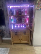 Solid oak display for sale  NEWBURY