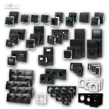 Usado, Schalter und Steckdosen FLAIR Schalterprogramm schwarz unterputz UP Serie 230V comprar usado  Enviando para Brazil