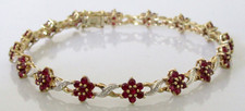 Gold diamond bracelet for sale  LONDON