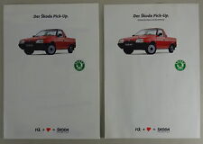 Brochure brochure skoda d'occasion  Expédié en Belgium