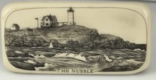 Nubble scrimshaw paperweight for sale  Smithtown