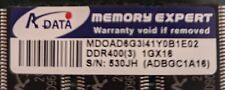 Adata ddr400 8x1gb for sale  UK