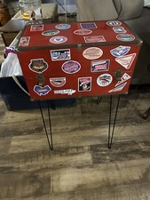 Vintage metal suitcase for sale  Mc Donald