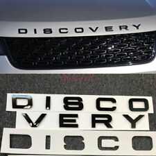 Placa de identificação emblema porta-malas letras frontais pretas brilhantes para LAND ROVER DISCOVERY comprar usado  Enviando para Brazil