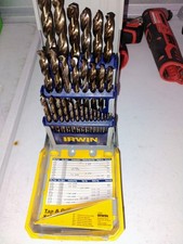 Usado, Conjunto de brocas Irwin Tools IRWIN, aço de alta velocidade, 29 peças - Usado 2C comprar usado  Enviando para Brazil