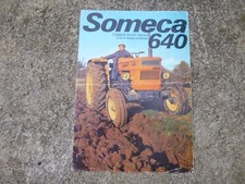 Prospectus tracteur someca d'occasion  Onet-le-Château