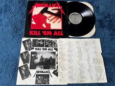 METALLICA-Kill 'Em All Record 12" 1983 MRI-069 VG metal, usado comprar usado  Enviando para Brazil