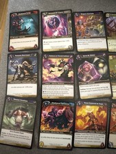 Lot cartes warcraft d'occasion  Saint-Maur-des-Fossés