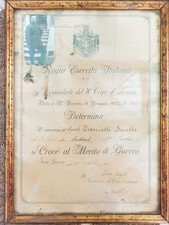 Croce merito guerra usato  Roma