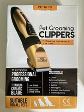 Pet grooming clippers for sale  LONDON