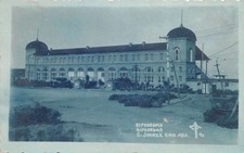 Cartão postal vintage foto real hipódromo Juarez México AA106571 comprar usado  Enviando para Brazil