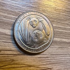 Moedas raras dos EUA morcego somoa 2020 colecionadores de parques nacionais comprar usado  Enviando para Brazil