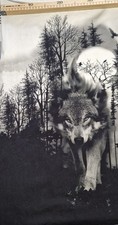Jersey DRUK CYFROWY WOLF panele 77x180cm NOWY na sprzedaż  Wysyłka do Poland