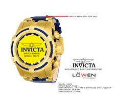 Relógio Invicta Reserve Bolt Pulseira De Relógio Modelo 16670/Azul E Dourado Ip/36.8mm comprar usado  Enviando para Brazil