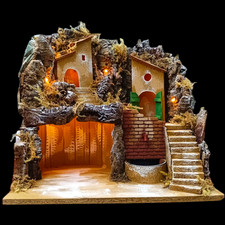 Presepe con fontana usato  Minturno