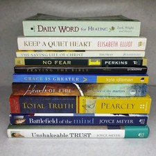 Lot books religion for sale  Gray
