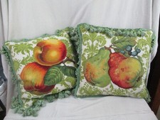 Needlepoint pillows pears for sale  Itasca