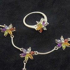 Schmuckset kette ring gebraucht kaufen  Dorsten