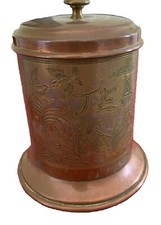 Copper tea caddy for sale  ABINGDON