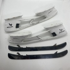 (QUANTIDADE 2) FLY-Ti corredor de hóquei aço A5-48-23 280 preto e suportes Bauer PowerFly comprar usado  Enviando para Brazil