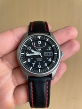SEIKO 5 ESPORTES ESTILO MILITAR 41MM RELÓGIO MASCULINO AUTOMÁTICO JAPONÊS comprar usado  Enviando para Brazil